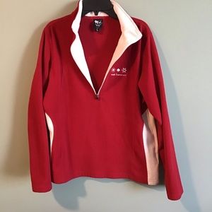 Tocade Canada Fleece Top Size L